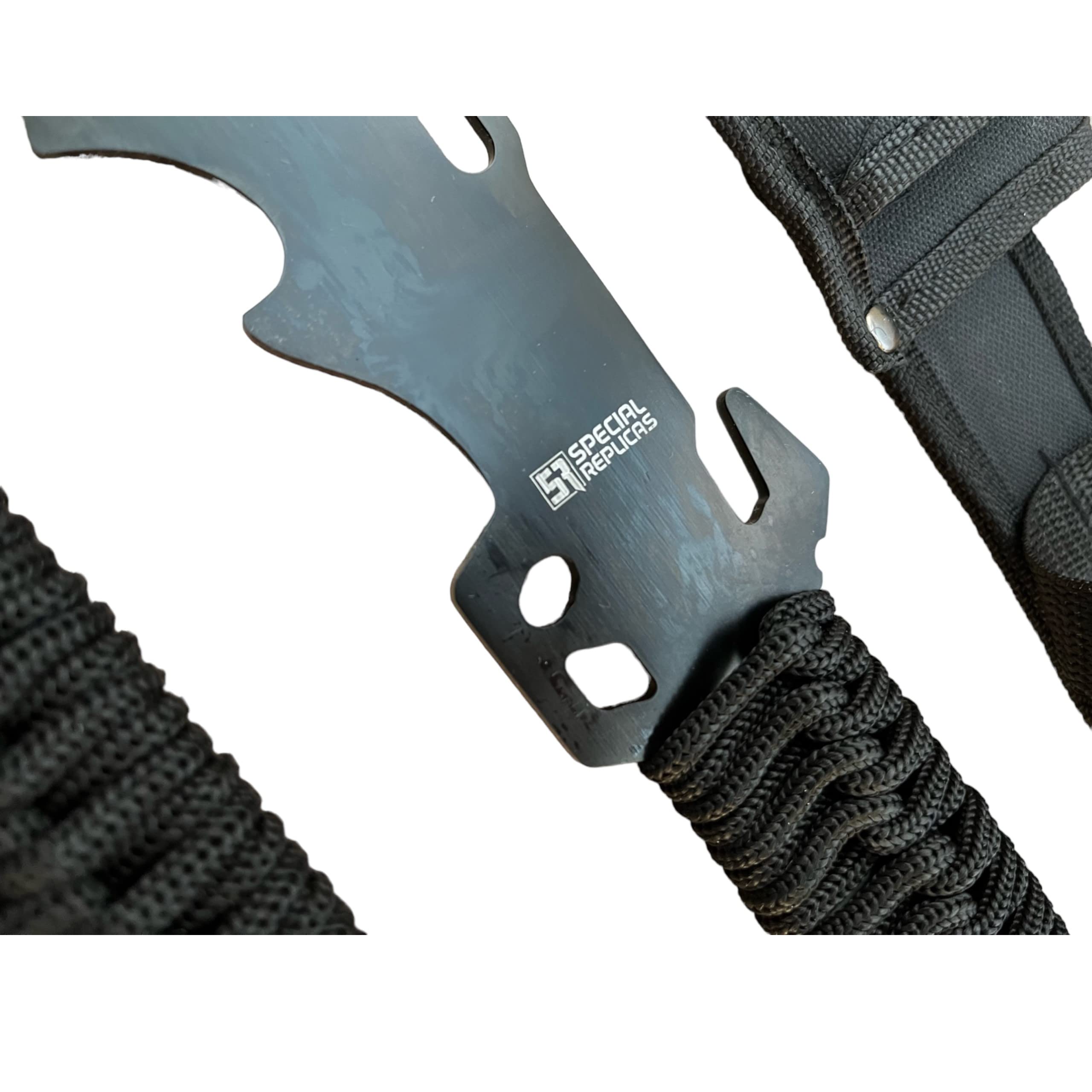EIN Satz 2 Machete Katana Ninja Schwert scharf echt zum Training Metall Stahl 2 Schwerter in einem Samurai Nur für Erwachsene 68 cm und 45 cm - 18 Jahre erforderlich 104