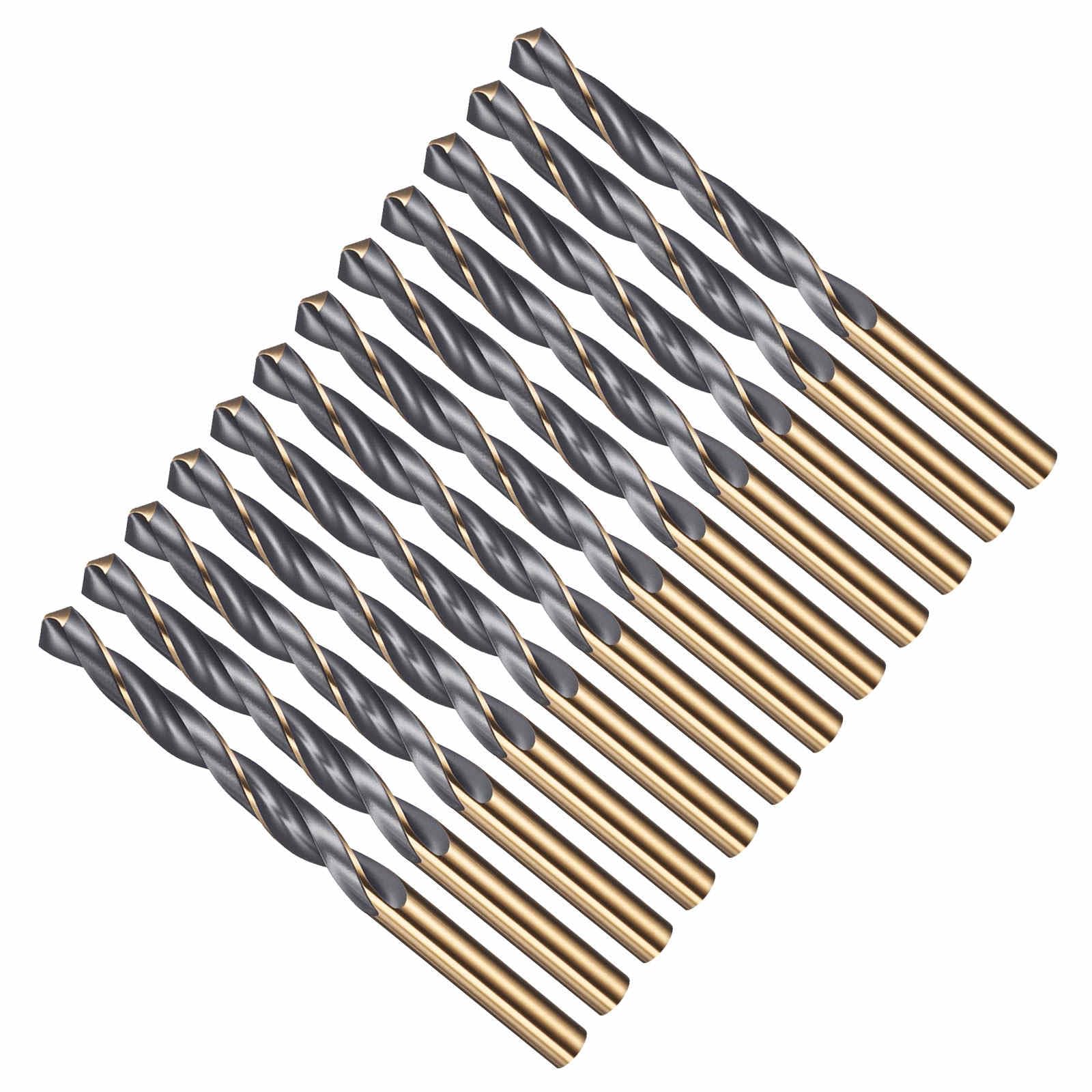 CoCud Drill Bit, 8.5mm Cutting Diameter, 4341 HSS Jobber Bits Cutting Angle