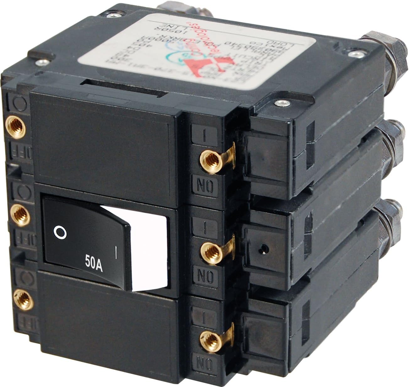 Blue Sea Systems C-Series Triple Pole Rocker Circuit Breakers