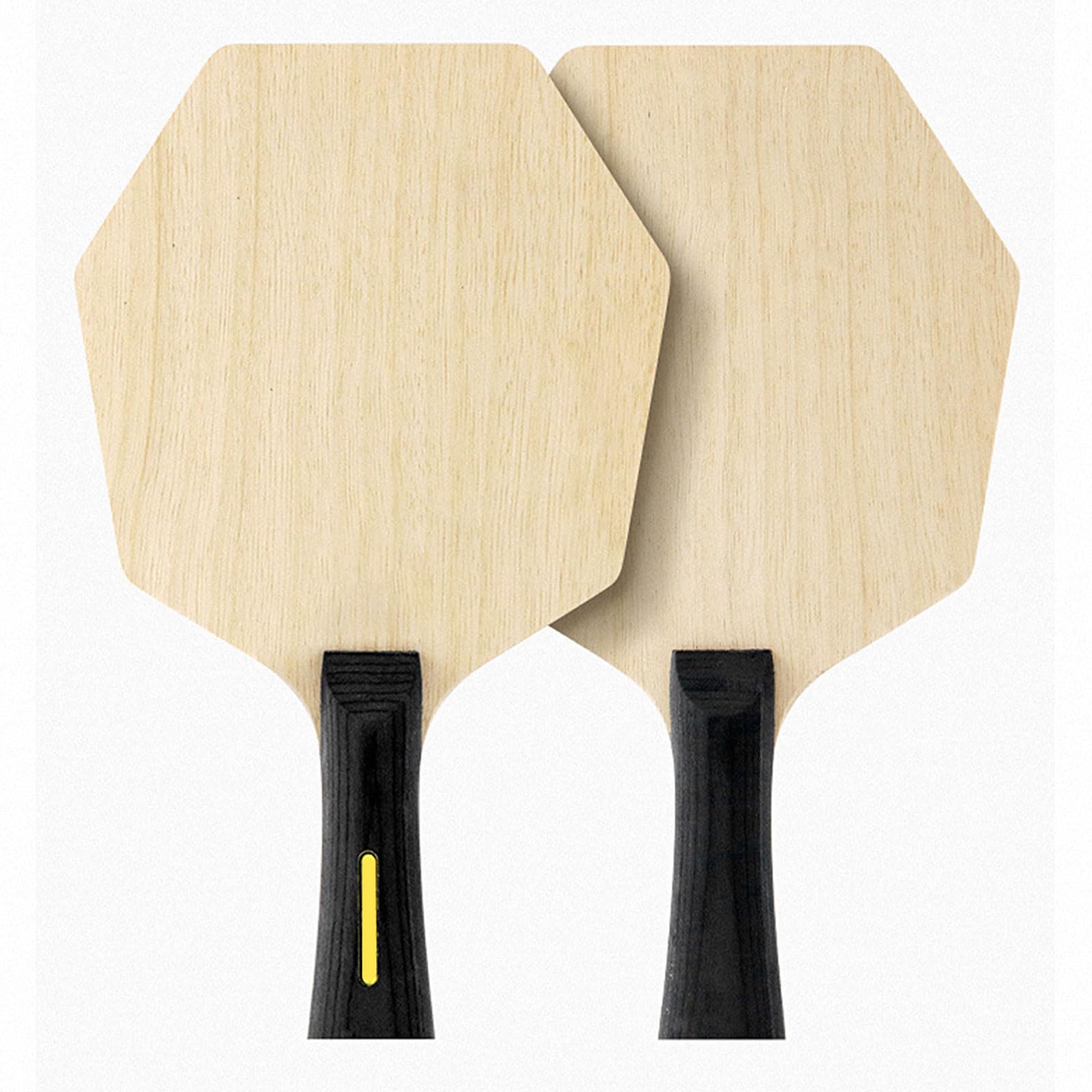 Hexagon Table Tennis Racket Base PingPong Paddle Beginner Training PingPong Racket Wood Baseboard Table Tennis Bat