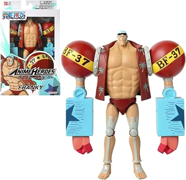 BANDAI Anime Heroes One Piece Franky Figurine 17 cm Articulée