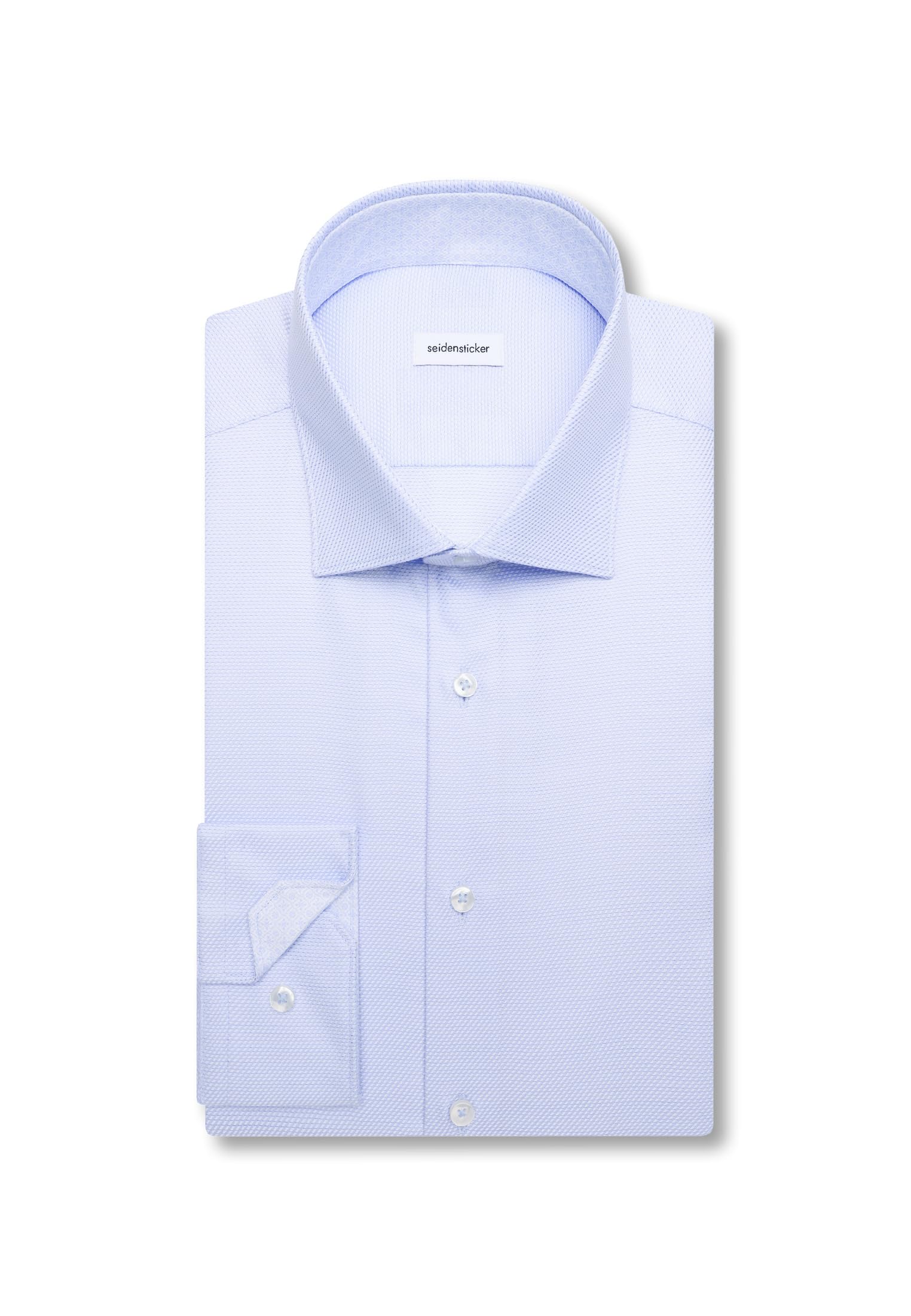 Seidensticker męska koszula biznesowa - X-Slim Fit - nie wymaga prasowania - kołnierz Kent - długi rękaw - 100% bawełna