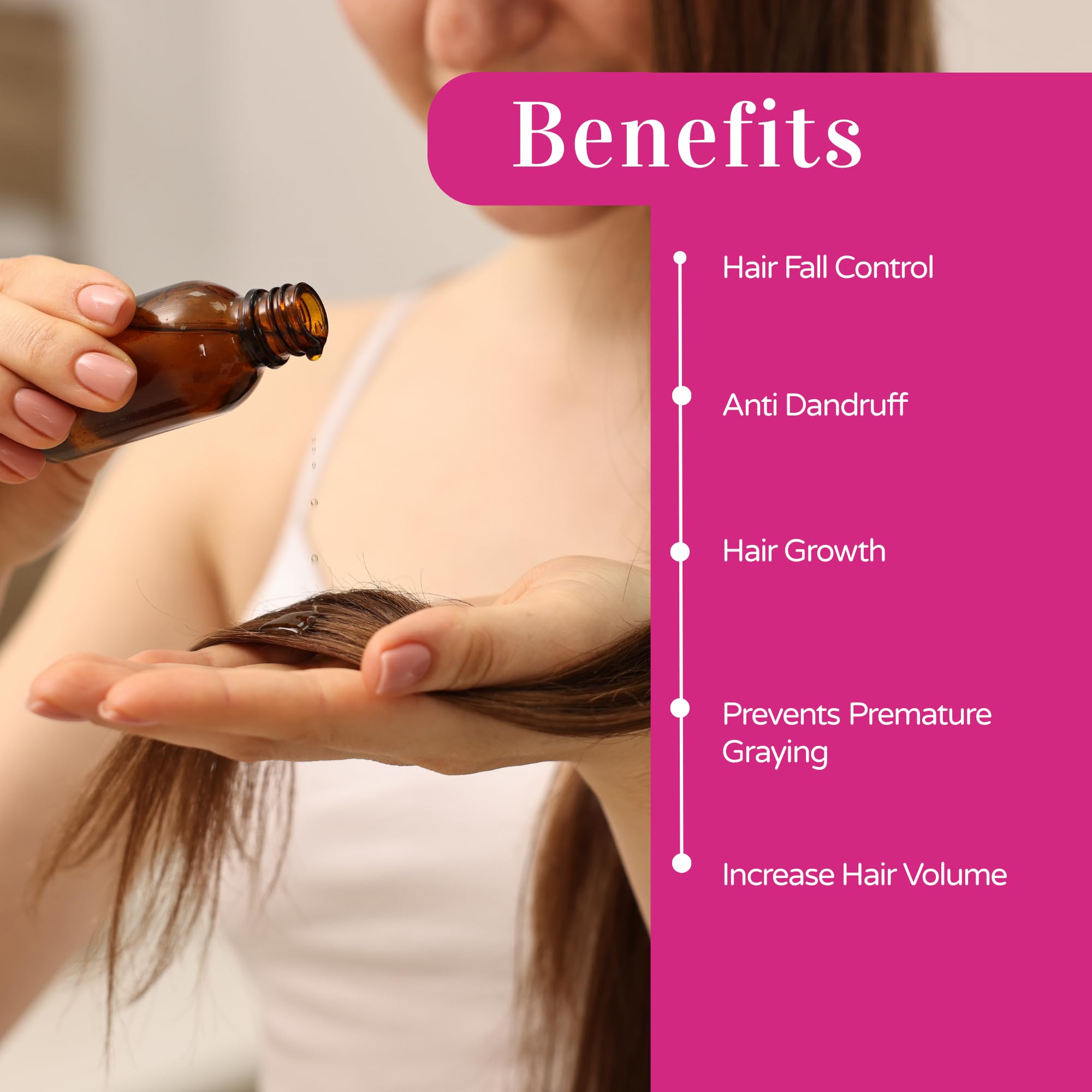 Trycone Natural Onion Hair Grow Oil for Men & Women - Anti Hairfall, Hair Growth & Scalp Nourishment with Red Onion & Natural Actives - No Side Effects, 200 ml 1