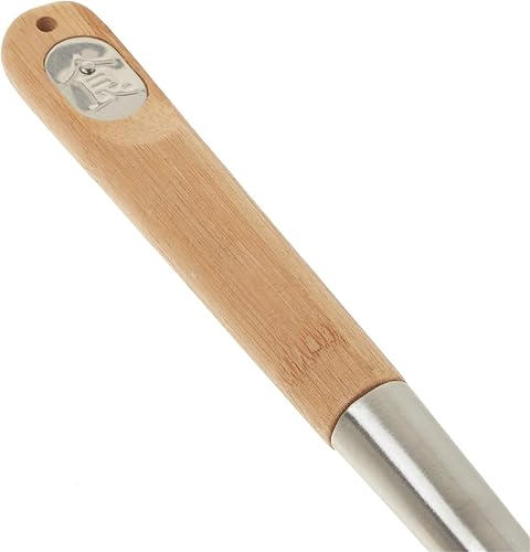 Miniatura 3 de TableCraft Espátula Wok con mango de bambú, 14.5 pulgadas