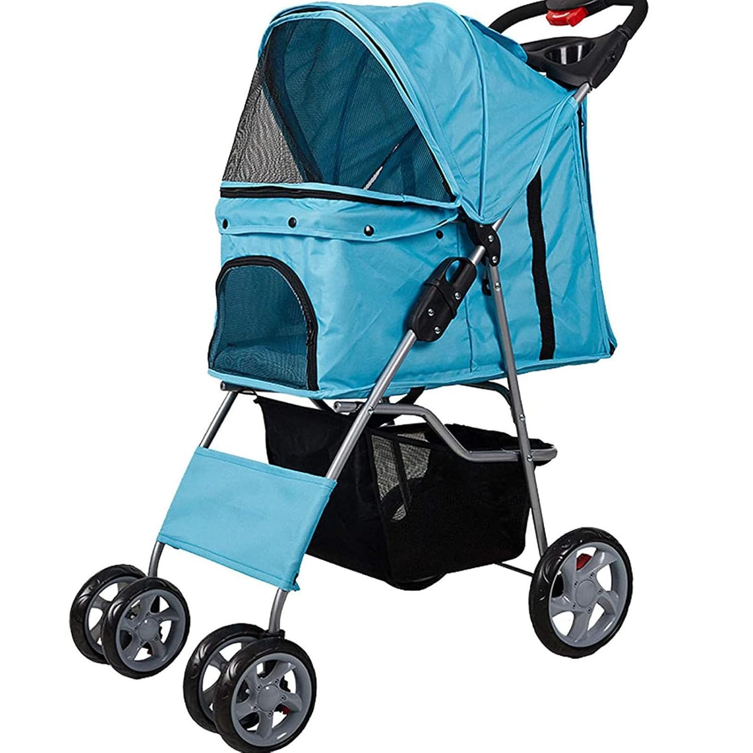 Folding Carrier Puppy Pet Stroller City Walk Strolling