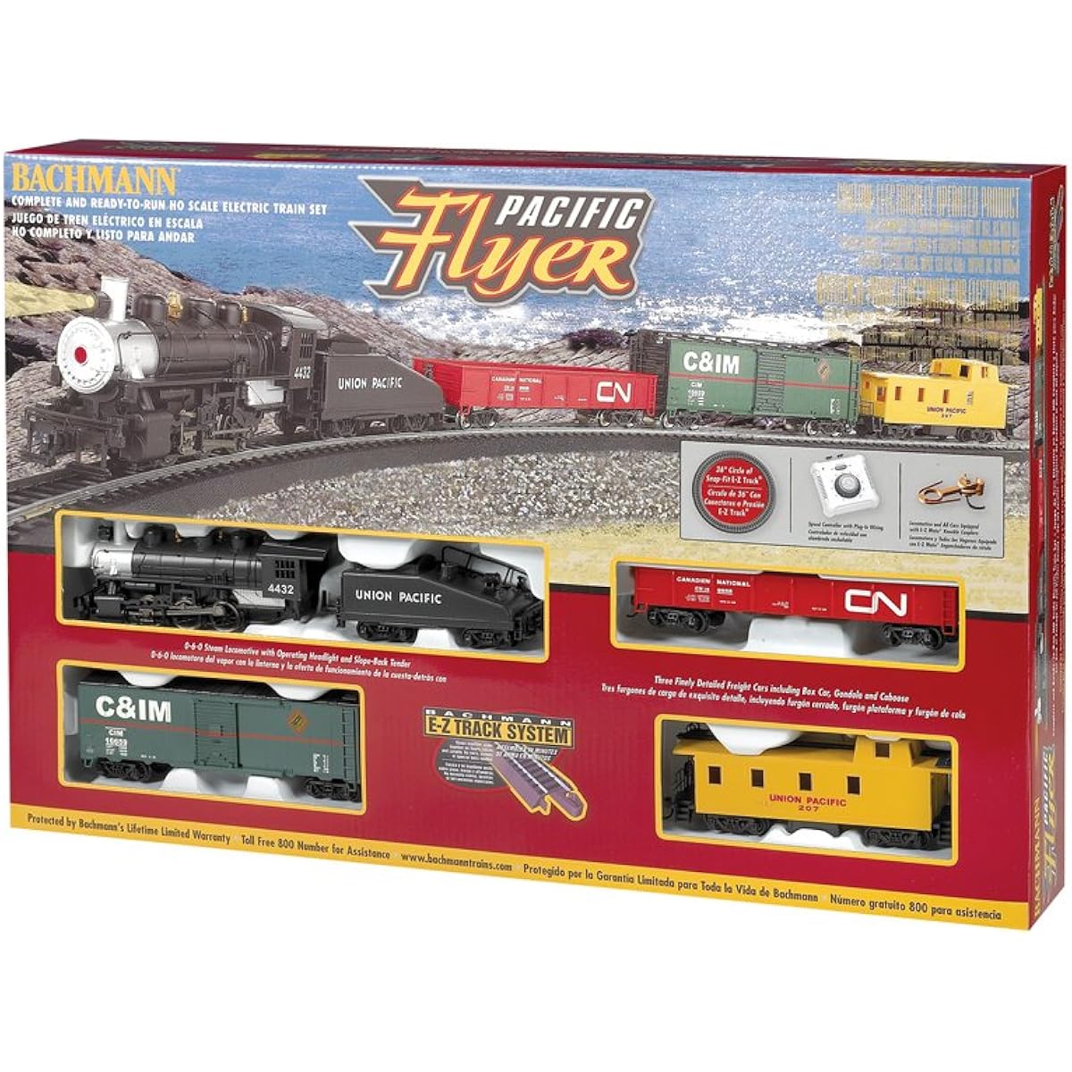Bachmann Trains - Snap-Fit E-Z Track - Nickel Silver Oval