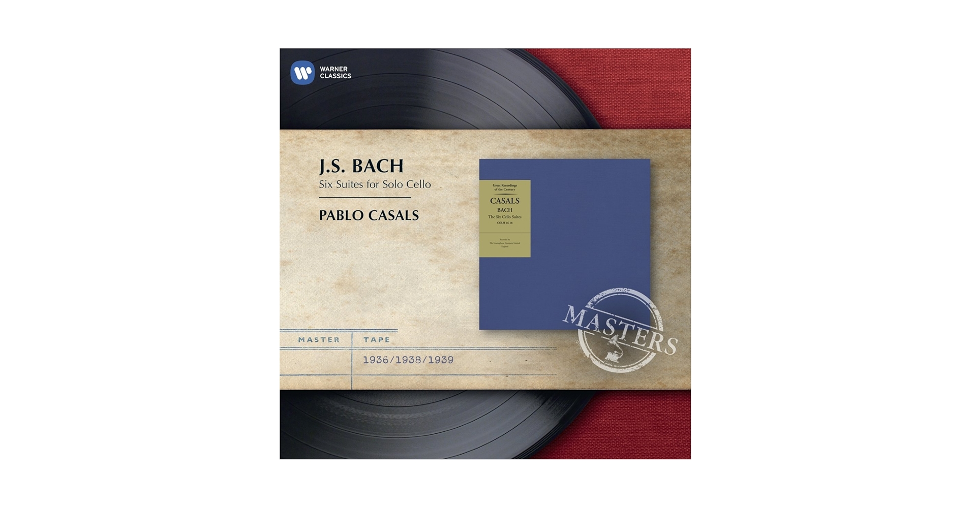 Cello Masterworks/Pablo Casals：未使用品CD Cello Masterworks/Pablo Casals：未使用品CD