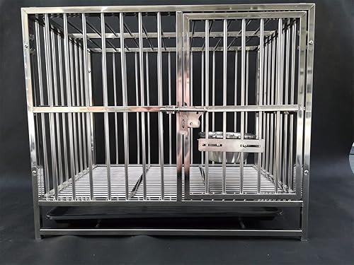 Miniatura 7 de SKRORS Cuenco para perros, acero inoxidable de alta calidad, antideslizante, para colgar en el alimento, para perros y gatos. Regalos para amantes