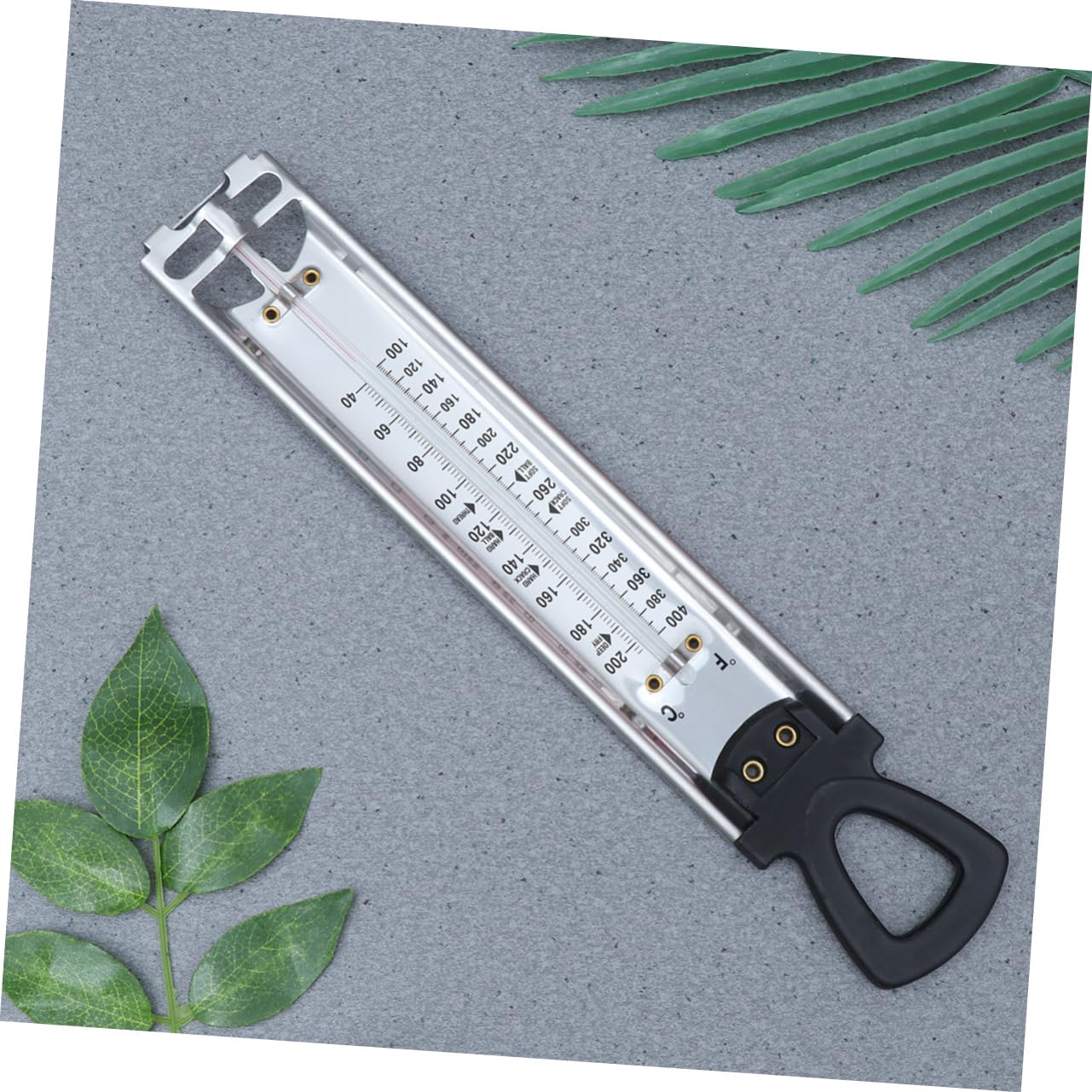 2pièces Thermomètre Suspendu Double Échelle Pour Mesurer Les Températures Des Confitures Et Sucre Outil Pratique Pour Candy Et Sirop