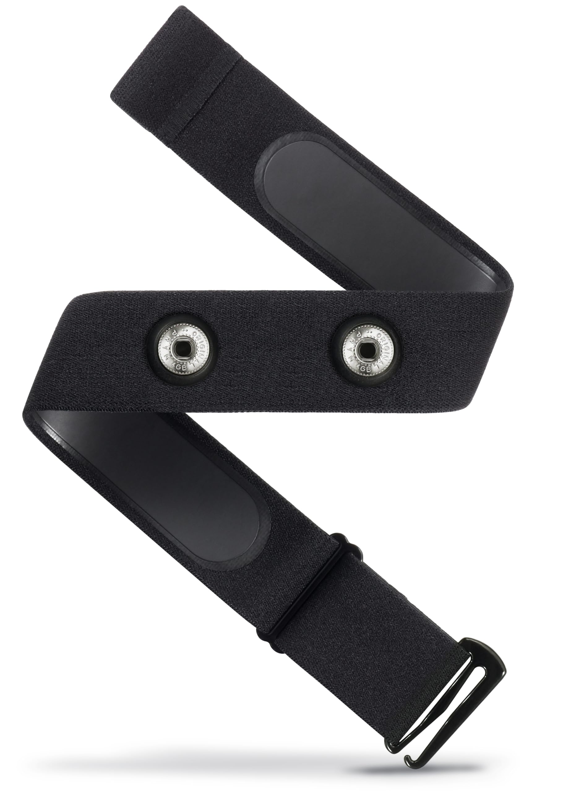 Heart Rate Monitor Replacement Strap, Heart Rate Monitor Chest Strap Replacement Band - Compatible with Wahoo Tickr Polar H7 Garmin HRM Coospo (NOT for MYZONE) (Black, M-XXL: 28"-40” (71 x 102 cm))-image-32