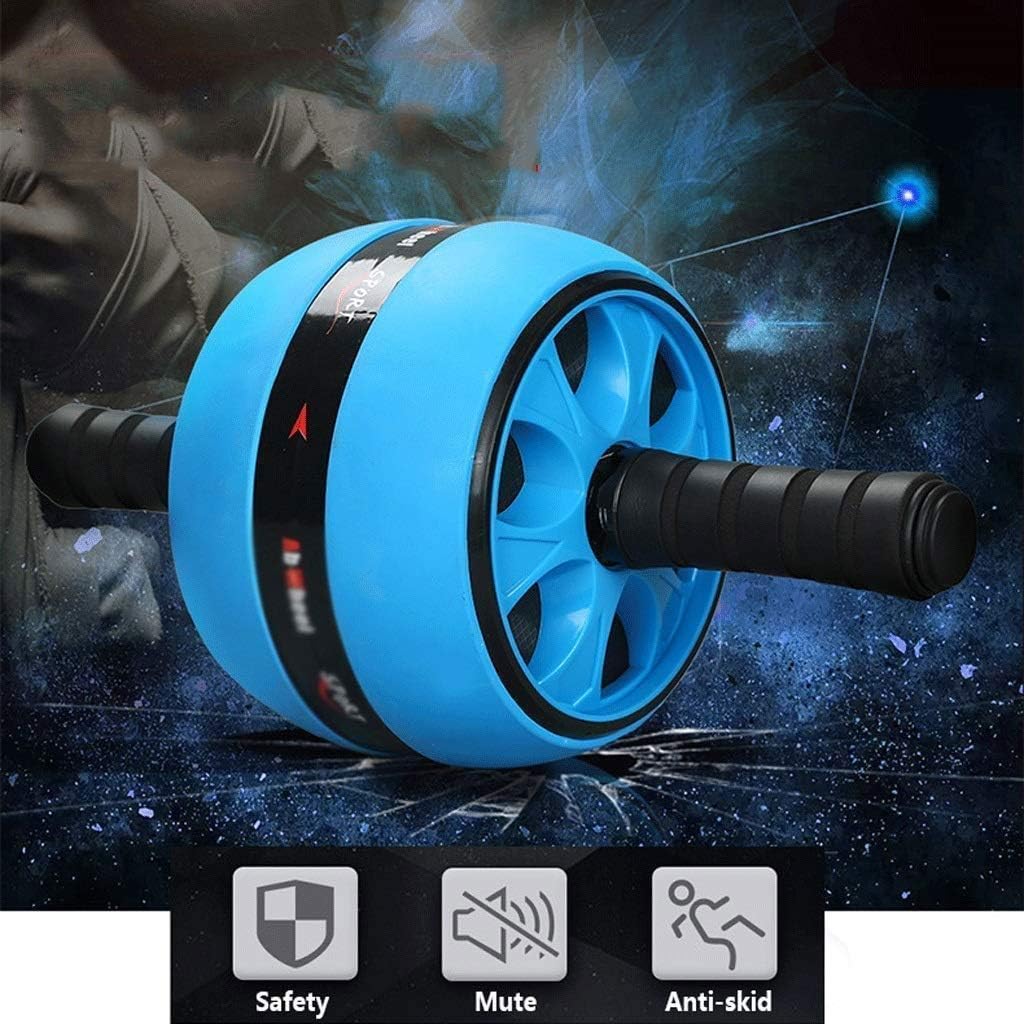 Abdominal Muscle Wheel - Men's Sports And Fitness Equipment Home Belly Mute Abdominal Muscle Reincarnation