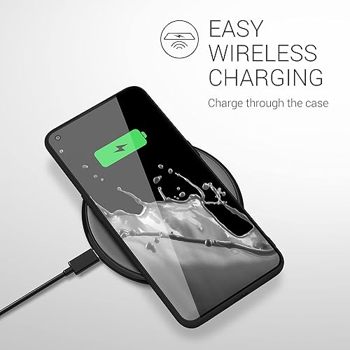 Miniatura 8 de kwmobile Funda compatible con OnePlus 9 (versión EUNA) - Funda protectora de silicona TPU suave y delgada - Negro mate