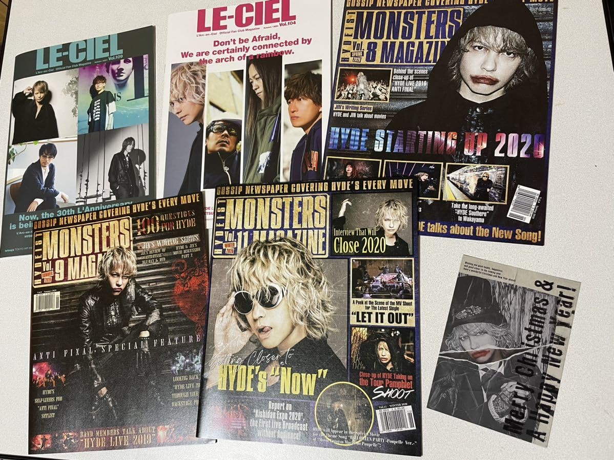 Amazon.co.jp: 新 L'Arc〜en〜Ciel 会報 LE-CIEL