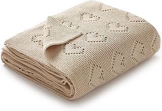 wometo Babydecke Strickdecke oekoTex Wolle-Look - rosa 70x100 f&uuml;r Jungen und M&auml;dchen