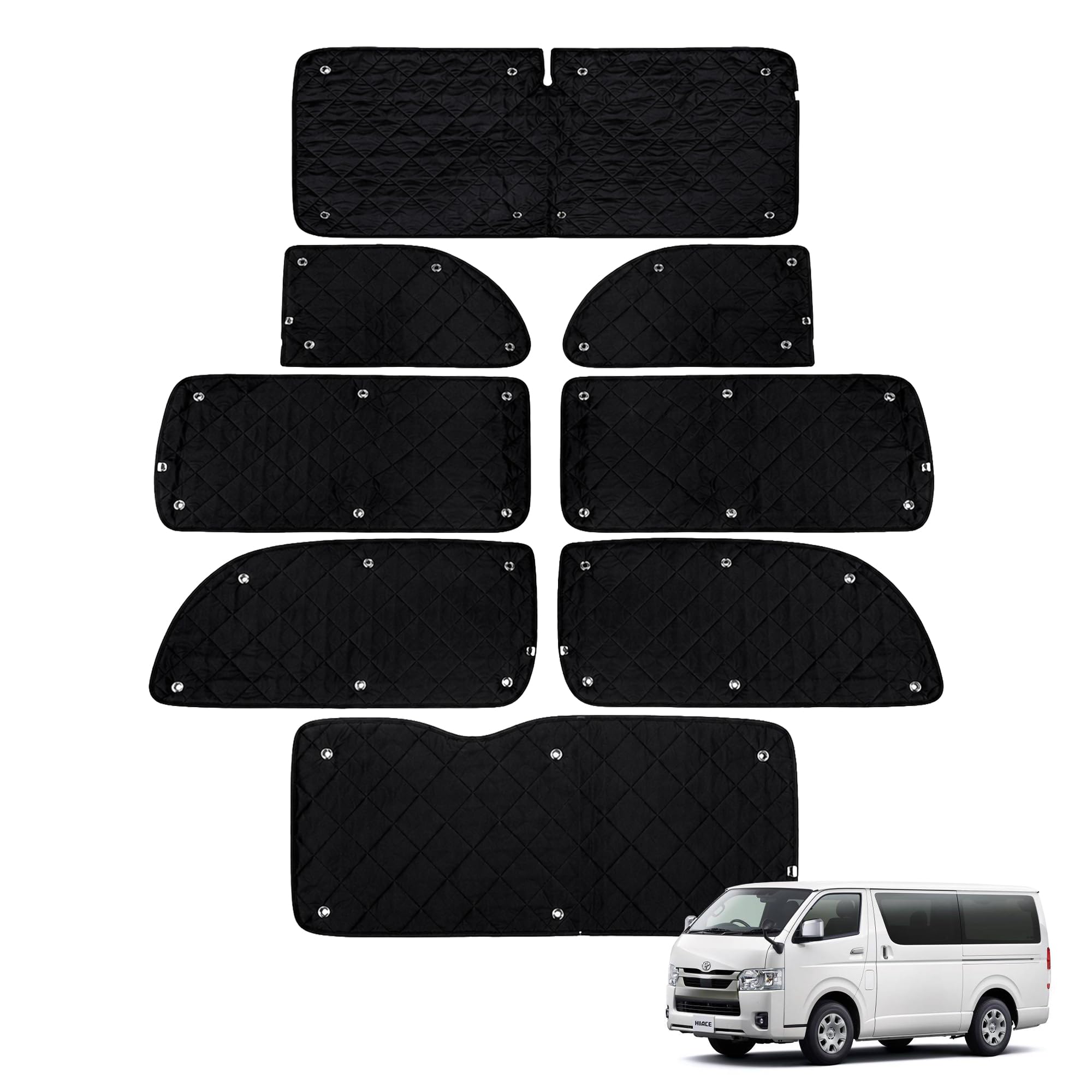 Amazon.co.jp: [WADAKIYAMA] ハイエース200系 ワイド 1-8型 車用