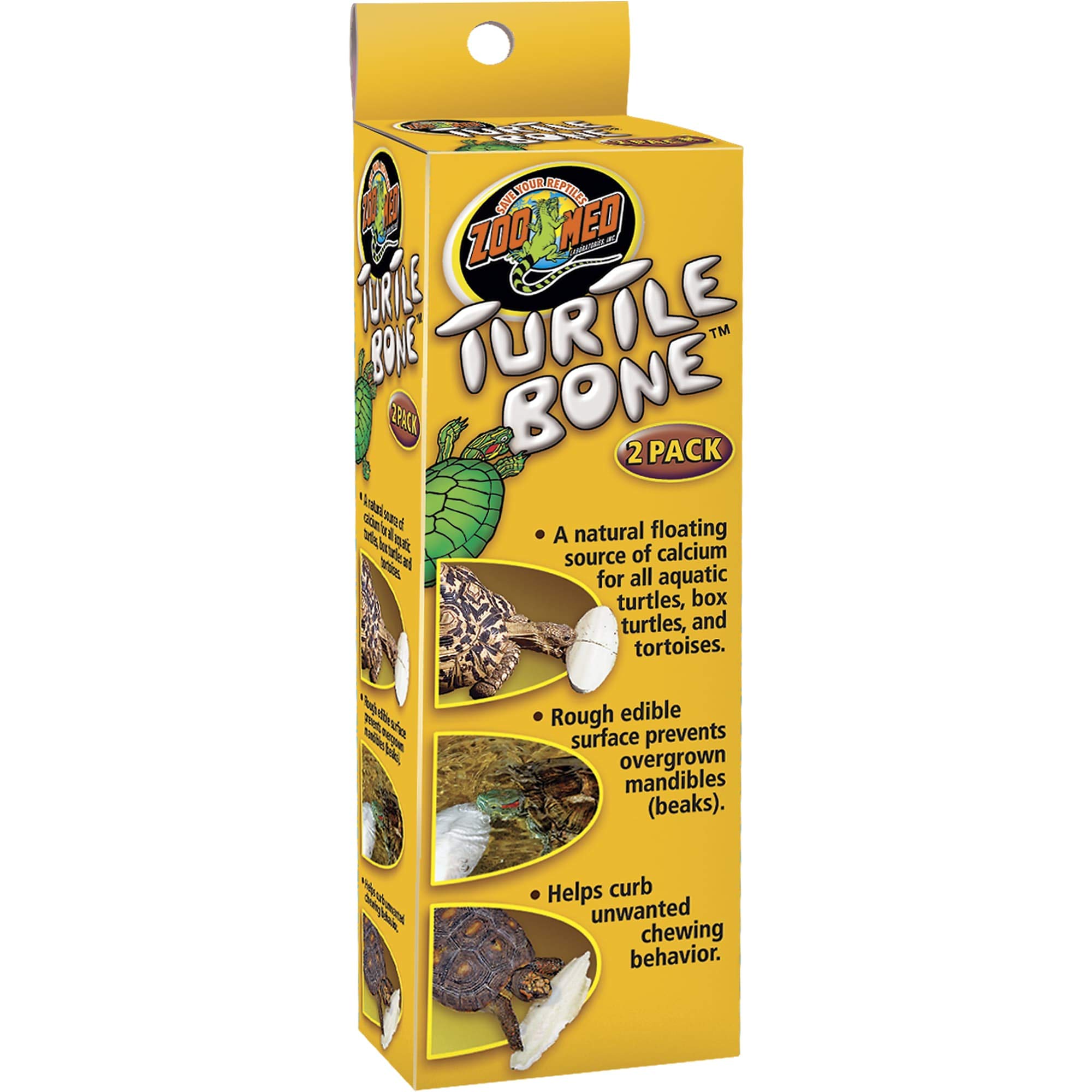 Zoo Med ZooMed Turtle Bone Floating Calcium Supplement 2-pack