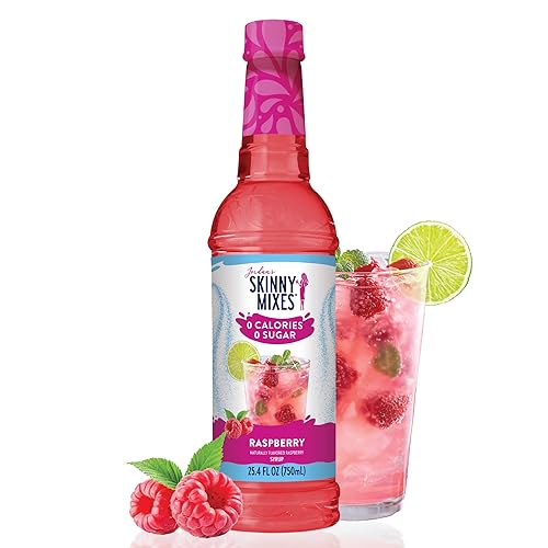Miniatura 8 de Jordan's Skinny Mixes Jarabe sin azúcar, sabor unicornio, potenciador de agua con sabor a frutas, mezcla de bebida para té helado, limonada y más,