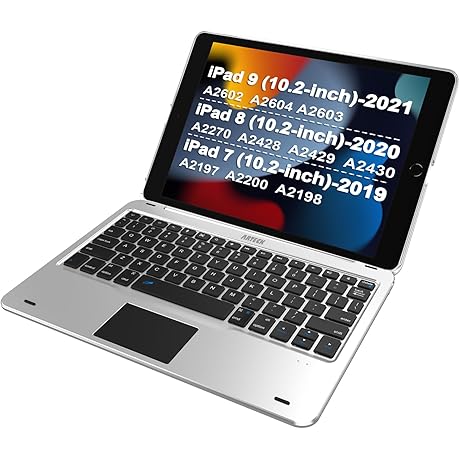 Arteck iPad 10.2 Keyboard Case with Touchpad