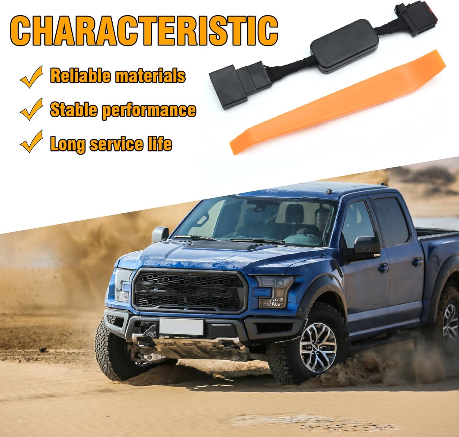 Auto Start Stop Eliminator, Auto Start-Stop Disable Delete Eliminator Canceller Jumper Bypass Harness Module, Replacement for Ford F Series 150 2015-2020 Raptor 2017