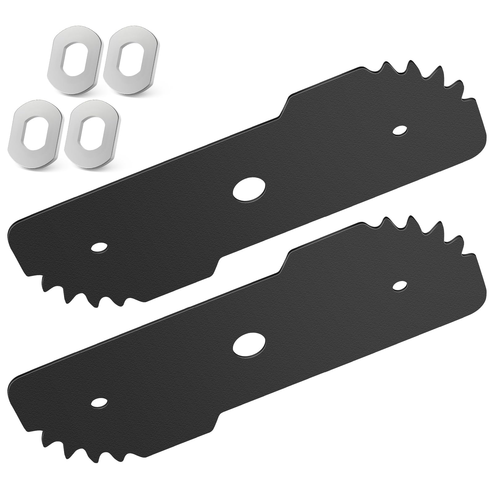 2-pak EB-007 Edge Hog Wytrzymałe ostrza wymienne do krawędzi kompatybilne z Black+Decker 7-1/5.1 cm, do LE750-CASE Cut z 4 wskaźnikami zużycia