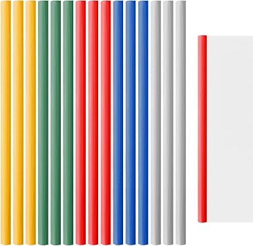A4 Slide Binders,15PCS 5 Colors Binding Bars Slide Grip,Plastic Spine Bars,Sliding Paper Binder for Report Cover Office Document Study and School Office Documents Classification