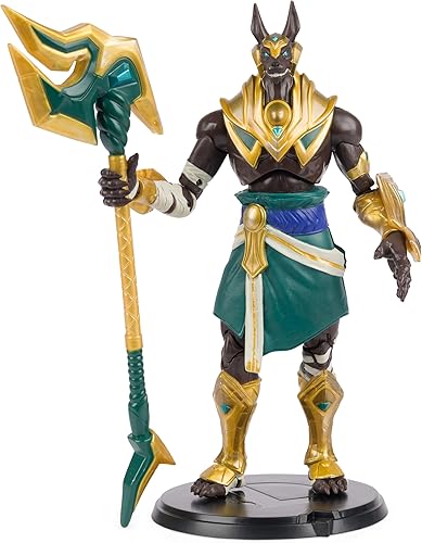 Miniatura 9 de League of Legends, Figura de acción coleccionable oficial de Nasus Premium con base, más de 8 pulgadas de alto, colección The Champion, grado de