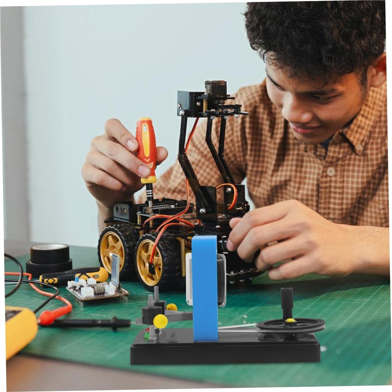 Experimentierkasten Schaltung Physikalischer Handgenerator-Pädagogische Physik-Experimentierausrüstung