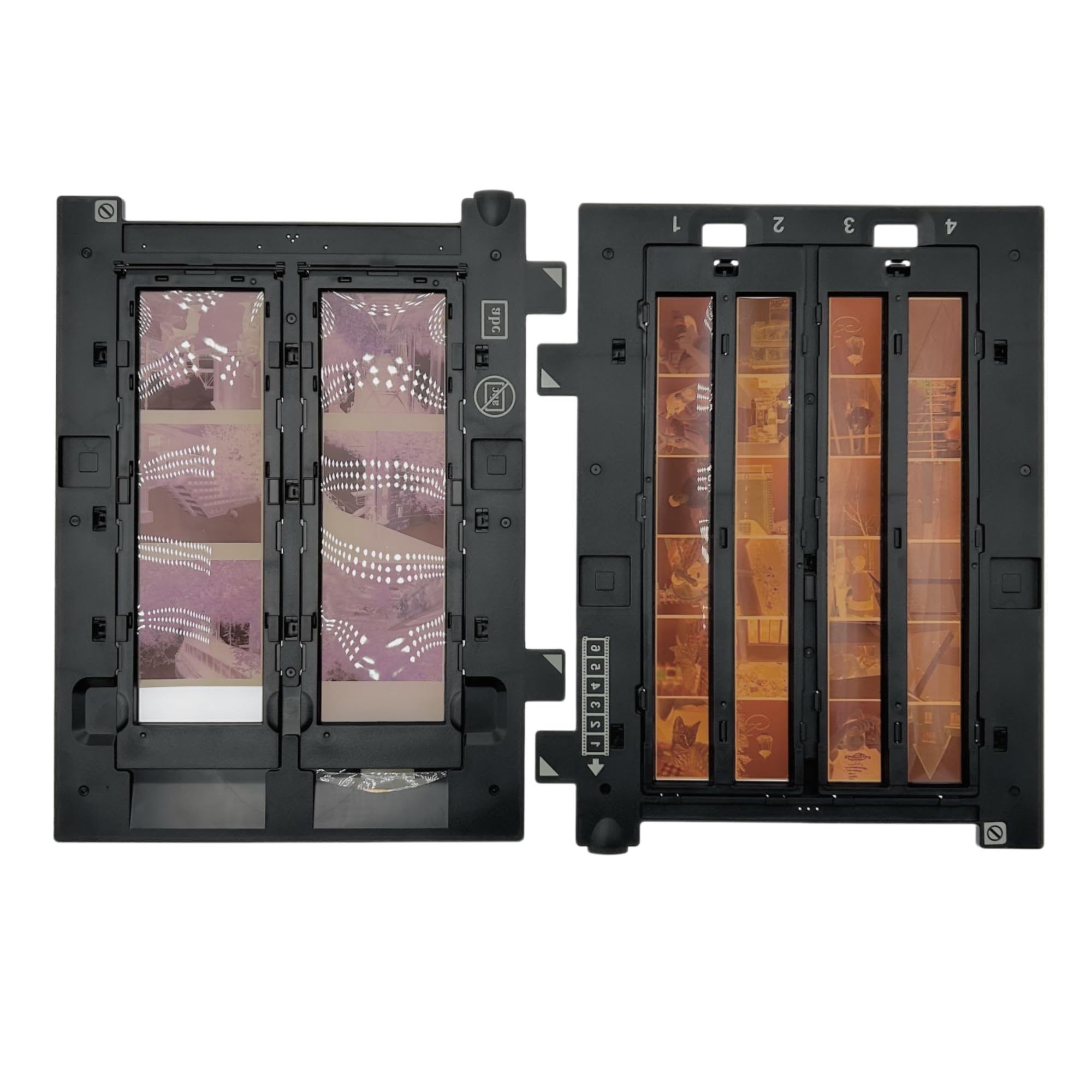120 220 & 135 35mm Scanner Mittelformat Filmhalter Negativ Positiv Fotohalter Kompatibel mit Epson Perfection V700 V800 Photo V750 V850 Pro