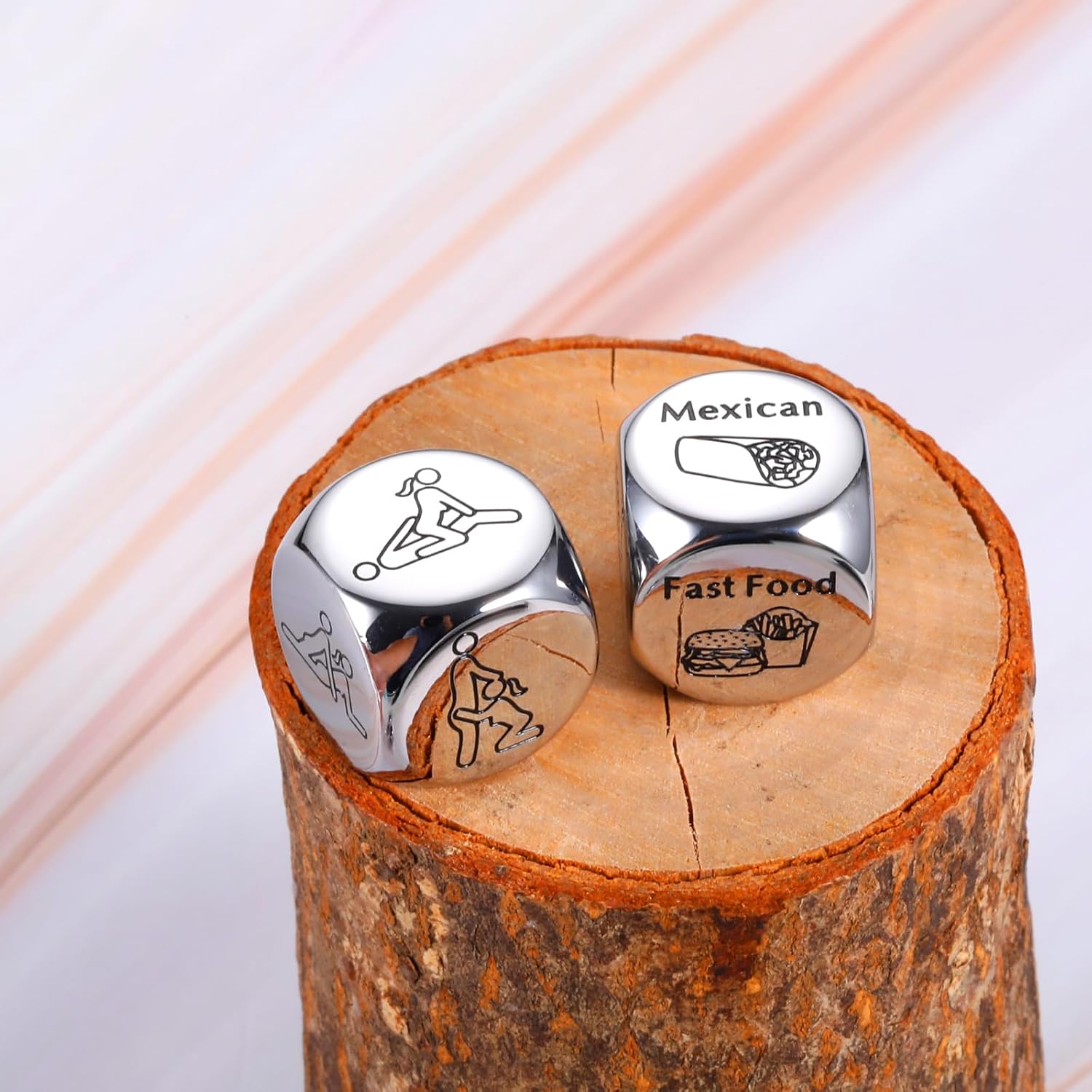Date Night Dice Fathers Day Gag Gifts for Men Adult Husband Positions Sex Game Sex Naughty Valentines Dice Gifts for Wife Husband Women Men Her Him Boyfriend Girlfriend Funny Easter Basket Stuffers