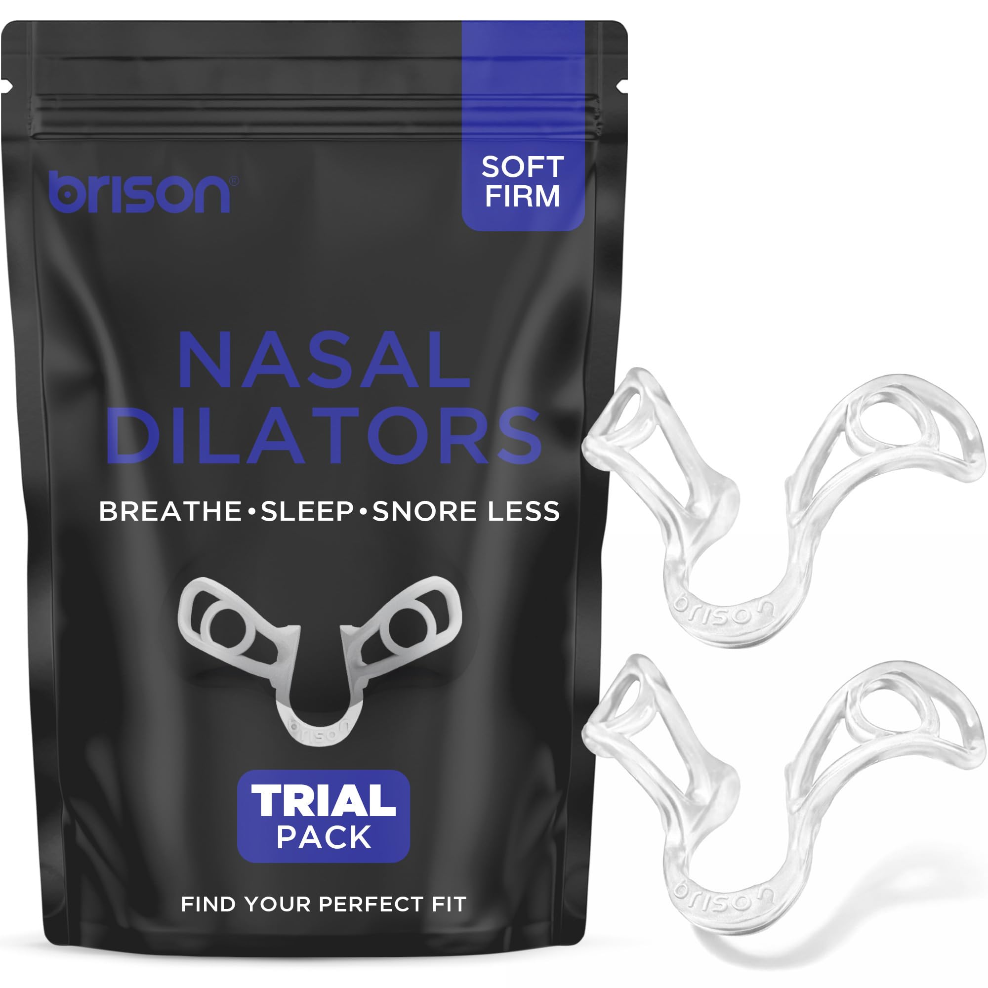 Brison Nasal Dilators for Breathing and Sleeping 2 Pack | Anti Snoring Nose Vents Better…