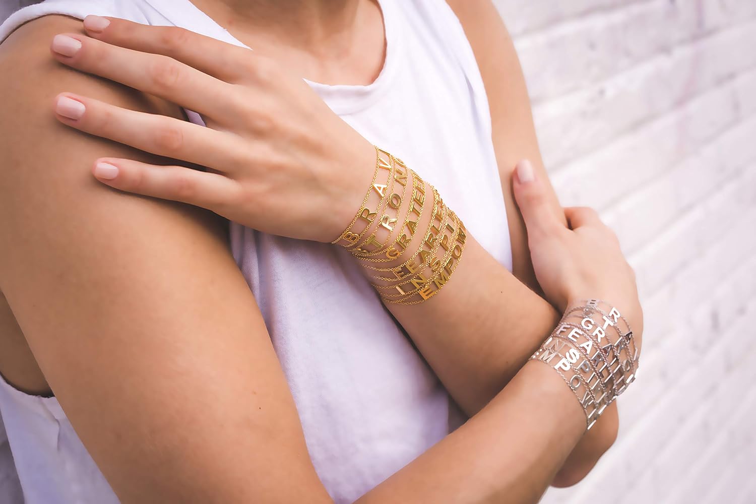 Maya J Empowered Strong Bracelet