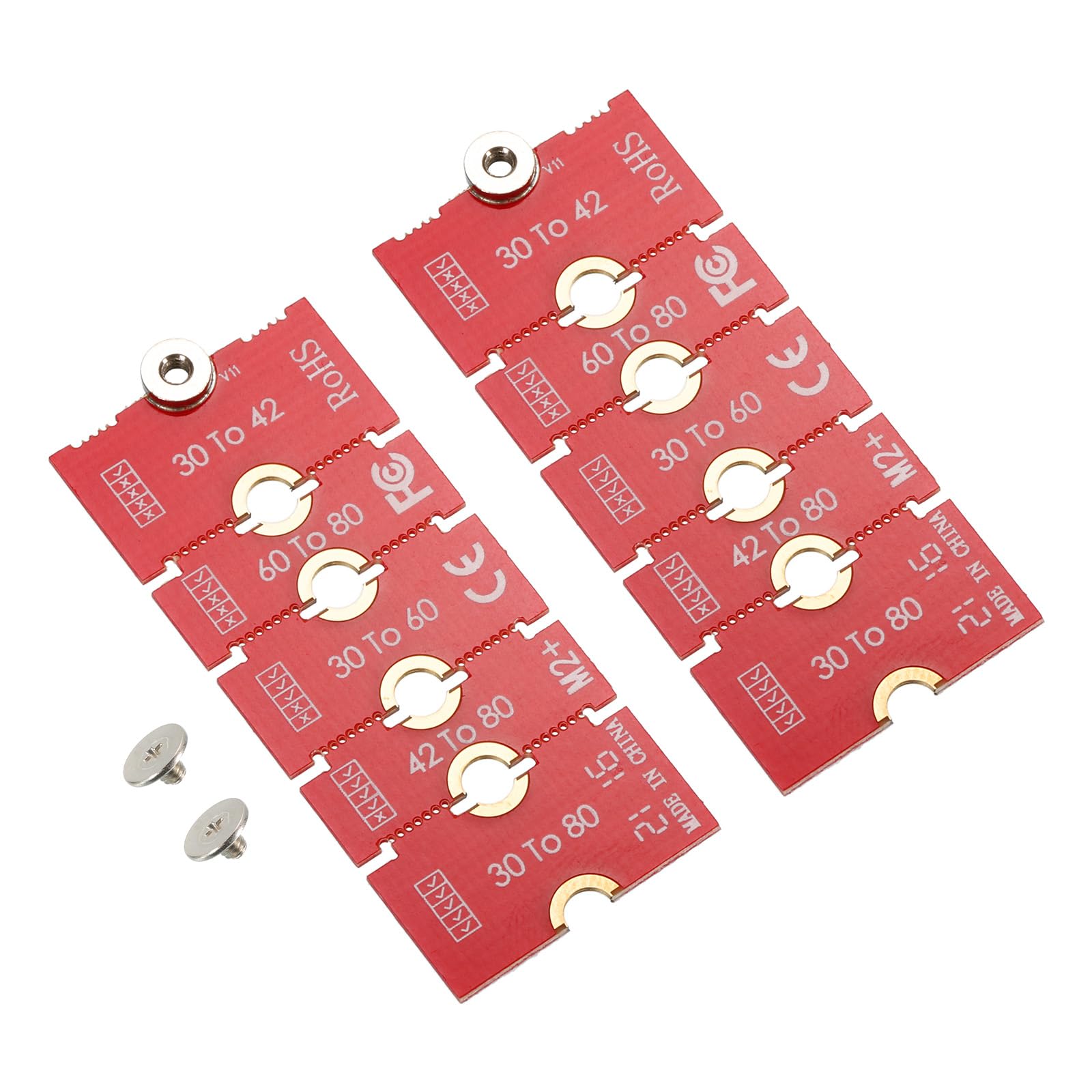 Amazon | uxcell 2個セット M2+ M.2 NGFF/NVME 長さ延長アダプター