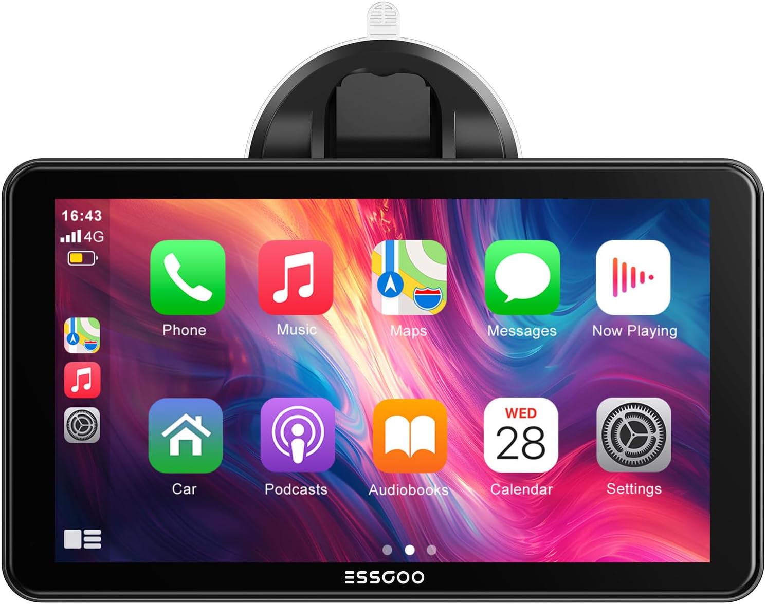 Display CarPlay Wireless 10.26” IPS – Dashcam 4K, Retrovisore 1080P, GPS E Bluetooth