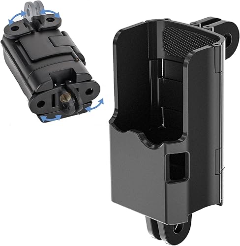 Adaptador de extensión de cámara para DJI Osmo Pocket 3 Mango de jaula protectora plegable Adaptador de gancho de doble garra Soporte de trípode