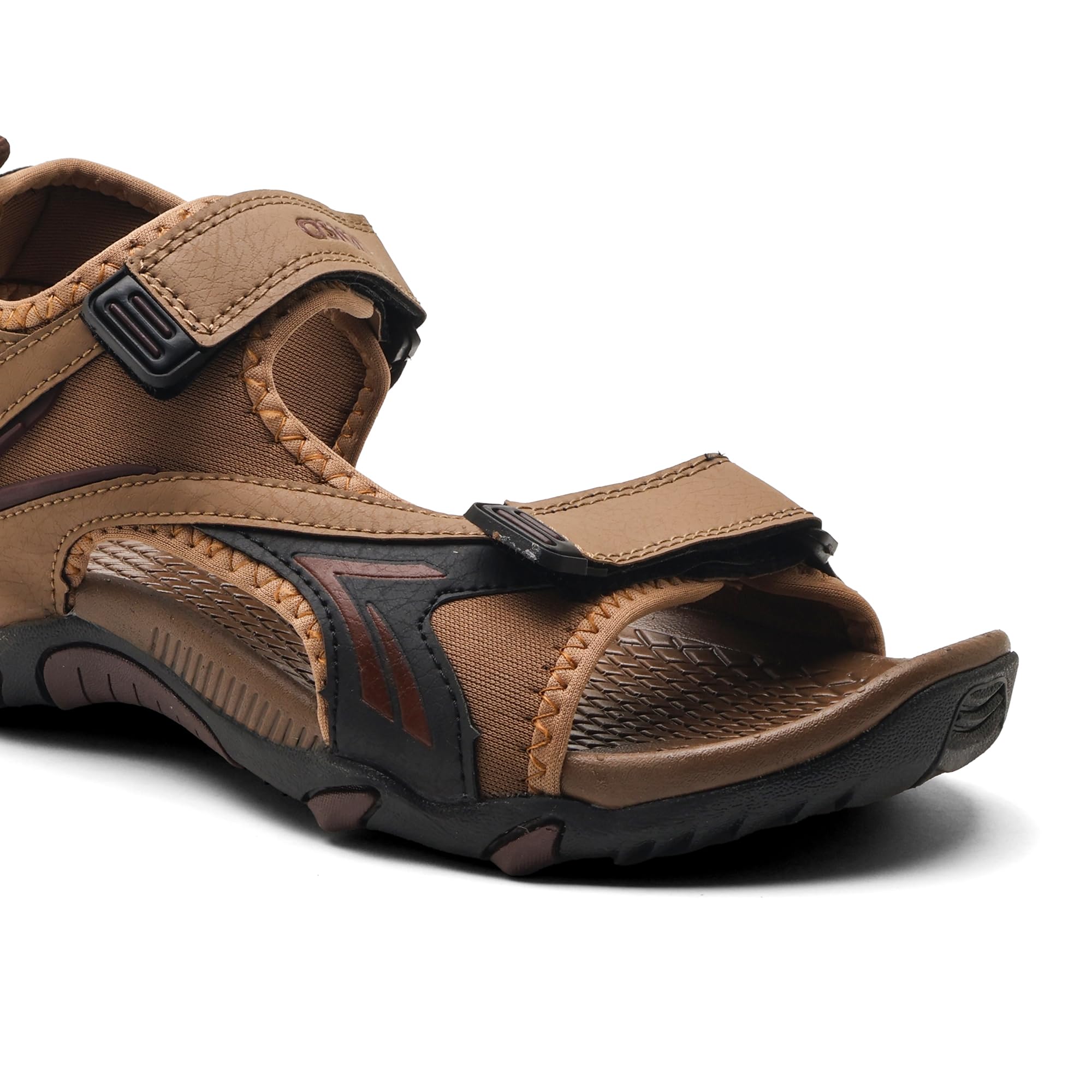 ASIAN VISTARA-26 - Sandalias casuales para hombre con cierre de velcro ajustable para un fácil uso, con ajuste flexible y aspecto moderno y elegante, ideales para el uso diario tanto para hombres como