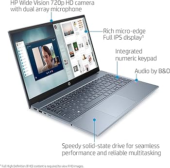 Amazon.com: HP 2022 Pavilion 15.6
