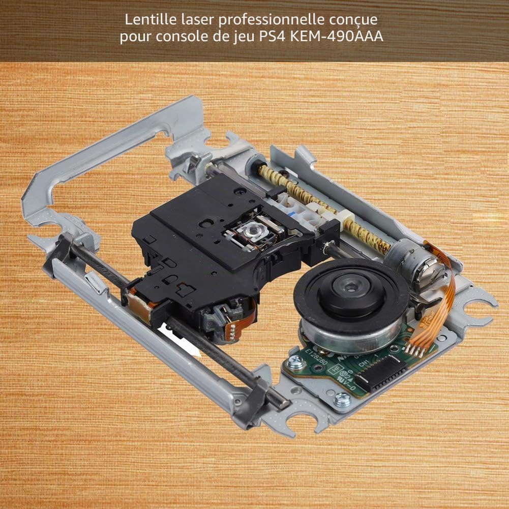 Lentille pour KEM-490AAA, Lentille de Remplacement pour PS4 KEM-490AAA Performance Stable et Pratique pour Console de Jeu PS4 KEM-490AAA pour la Réparation de Console de Jeu