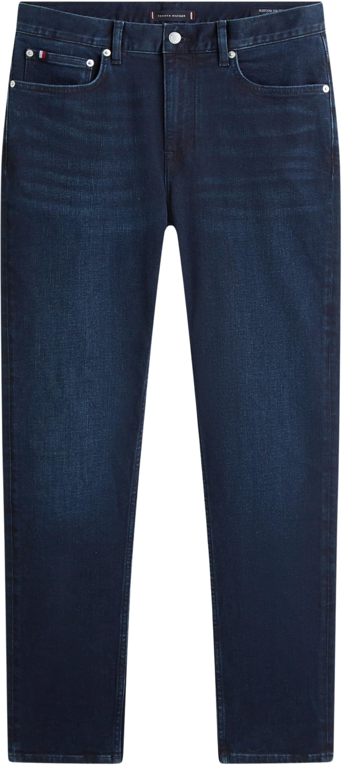 Tommy Hilfiger Slim Bleecker Calder Blue Black Mw0mw41906 - Smukły Mężczyźni