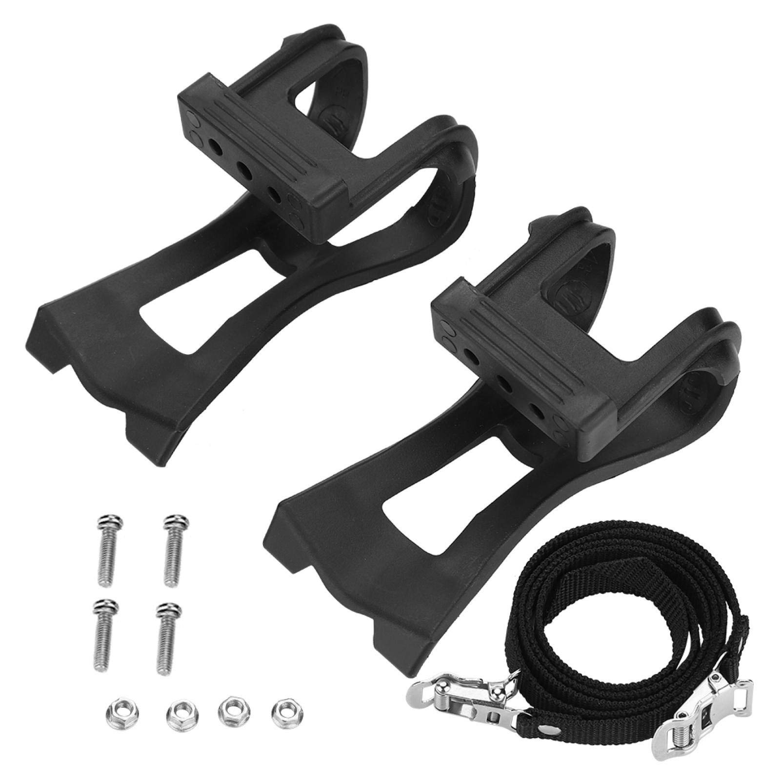 1 paire de sangles de pédale de vélo, réglables et antidérapantes, en nylon, accessoire de pédale de cyclisme universel pour débutants (vert 1 paire de sangles de pédale de vélo, réglables et antidérapantes, en nylon, accessoire de pédale de cyclisme universel pour débutants (vert