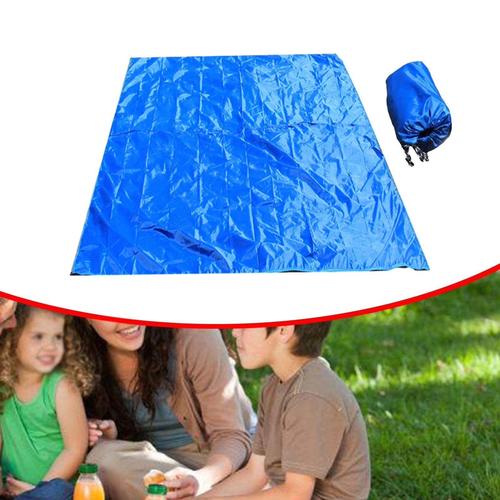 Tapis de/de Plage/d'extérieur, Grand Tapis de avec Sac de Rangement, 300 Cm X 300 Cm, Idéal pour Le Camping et Les