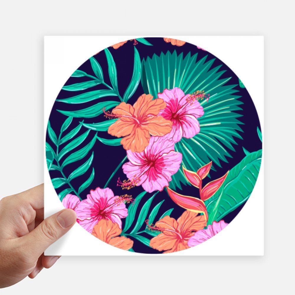 Stickers fleur bleu ciel 20 cm pour masquer les rayures de valise et customiser un ordinateur