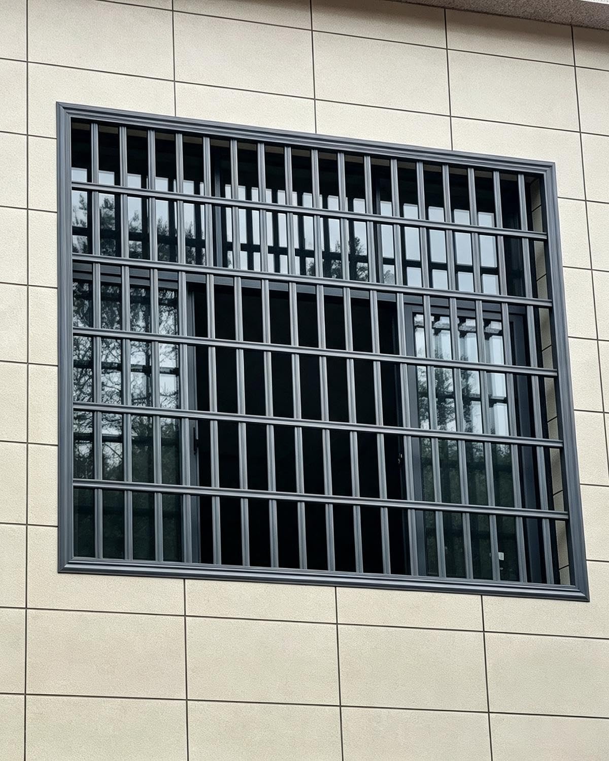 Inferriate per Finestre Grate Di Sicurezza Antieffrazione Per Finestre | Grate di Sicurezza per Finestre Personalizzabili (protezione per Bambini E Animali Domestici)(W110xH160cm/43x63in)