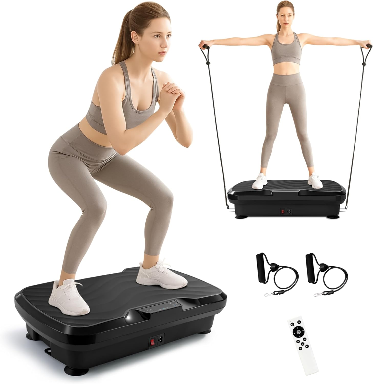 BARWING Vibration Plate Exercise Machine for Lymphatic...