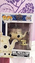 Amazon.com: Funko POP Disney: Beauty & The Beast Mrs. Potts & Chip Toy ...