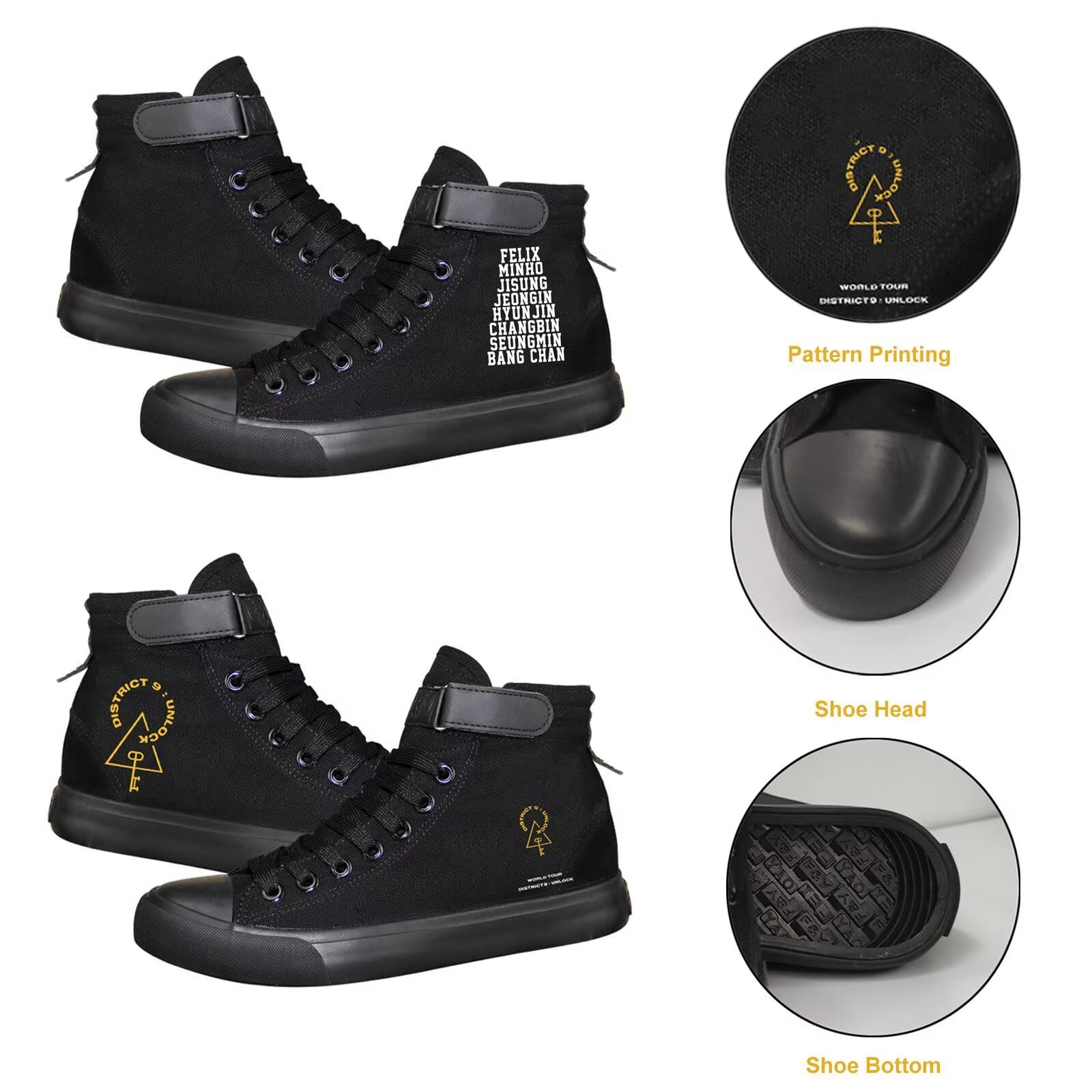 Amazon.com: KPOP Skz Merch Shoes Sneakers Felix Lee Know ChangBin