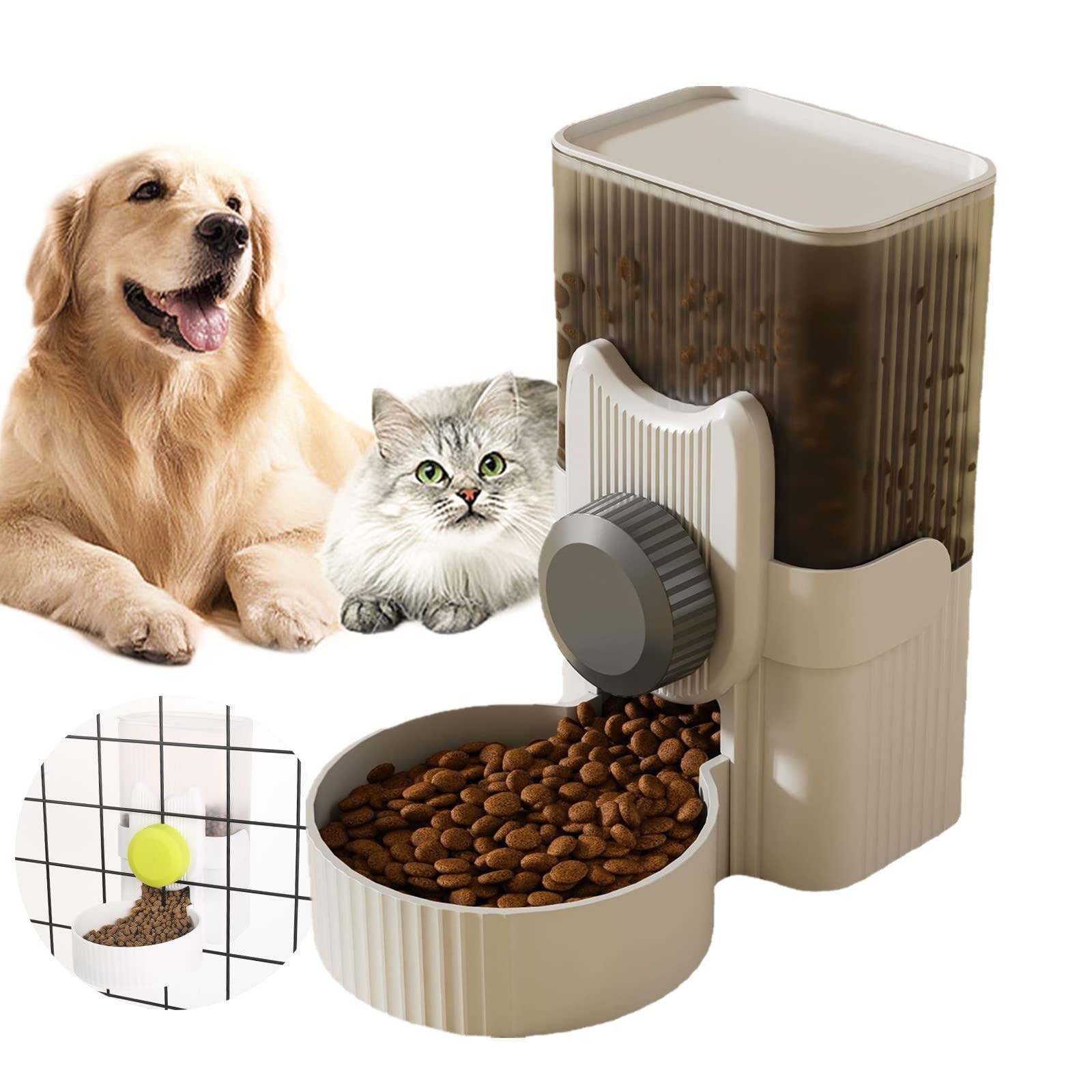 Buy Automatic Replenish Pet Feeder and Waterer, 1L Capacity Auto