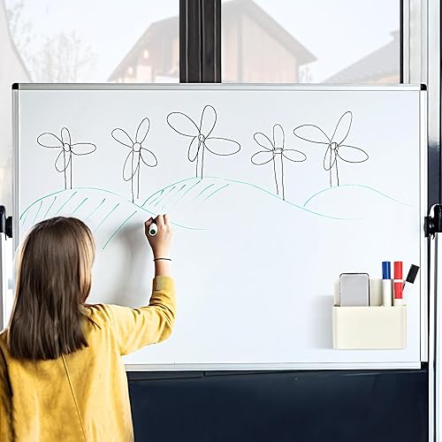 Miniatura 7 de Simetufy Soporte magnético para marcadores de borrado en seco, blanco, 1 paquete