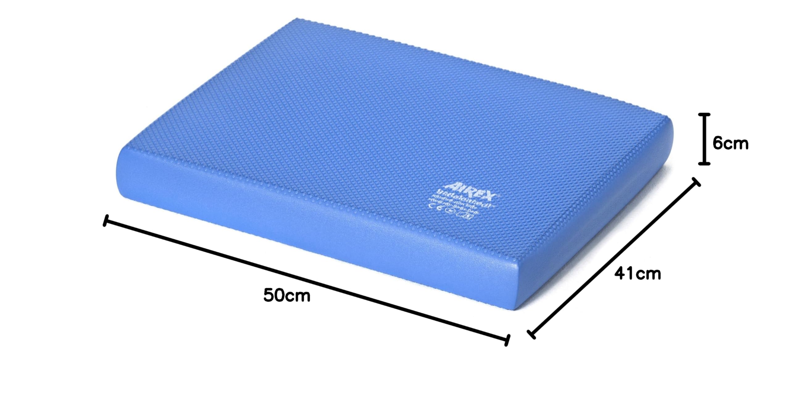 Airex Elite Tapis Balance Bleu gaufré