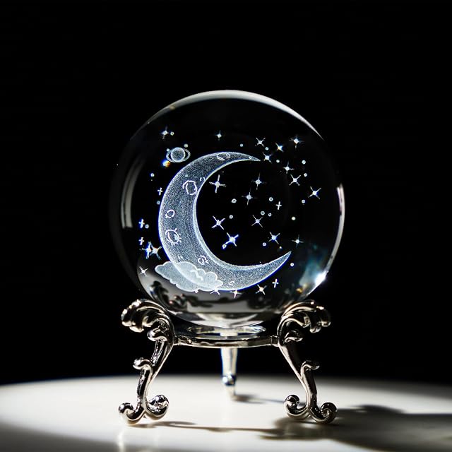 HDCRYSTALGIFTS Space Ball-5-17