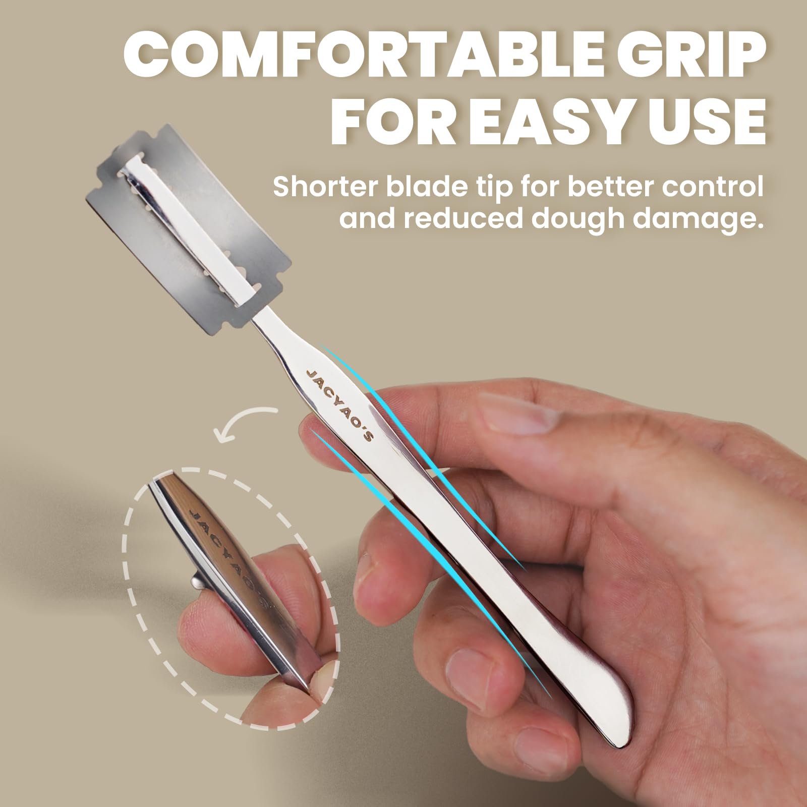 Sourdough Scoring Tool - Bread Lame with 10 Blades -4